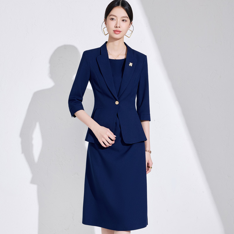 Women'S Formal Wear Pants Suit - Damespak jurkenset 2025 Nieuwe lente/zomer elegante