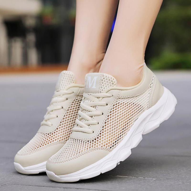 Women'S Formal Wear Not A Dress - Zomer Ademende Sneakers Vrouwen Mesh Dames