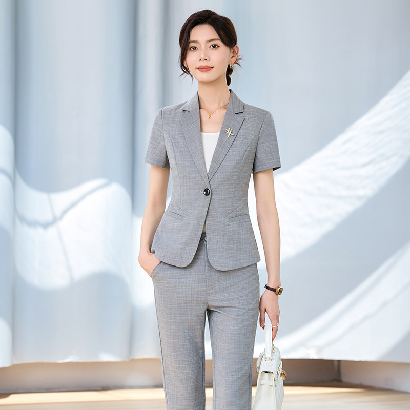 Women Formal Wear H&M - Damespak met korte mouwen voor lente