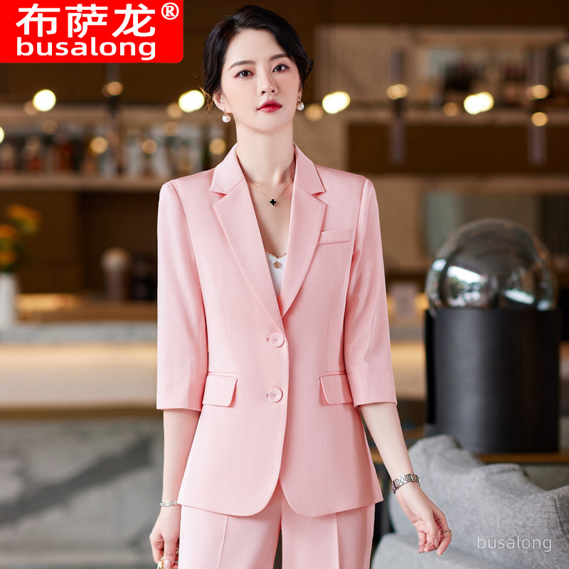 Women'S Formal Wear Pants Suit - Nieuwe lente/zomer professionele outfit voor dames: