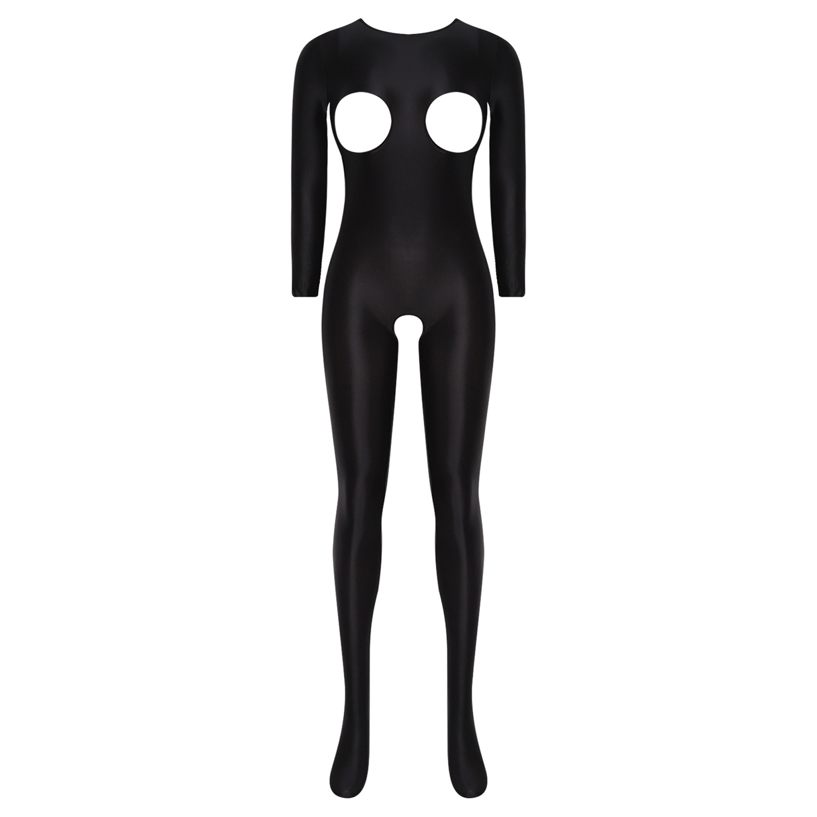 Dames glanzende rekbare unitar - Women'S Formal Wear Jumpsuit recensie en prijs