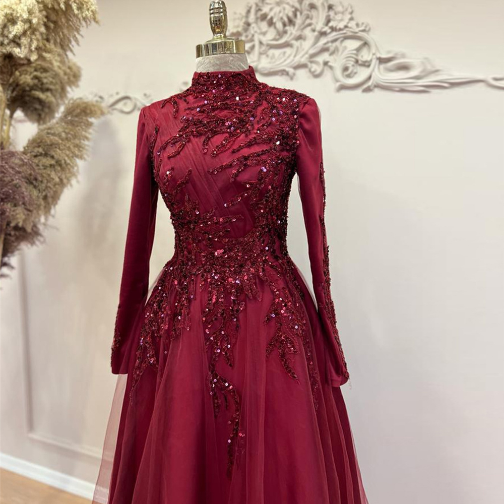 Kralen Enkellange A-Lijn Galaj - Formal Wear Gowns For Women recensie en prijs