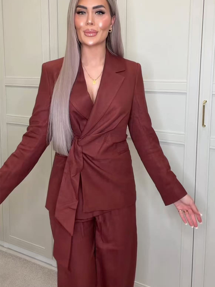 Mode Kantoor Dames Blazer Broe - Women'S Formal Wear Pants Suit recensie en prijs