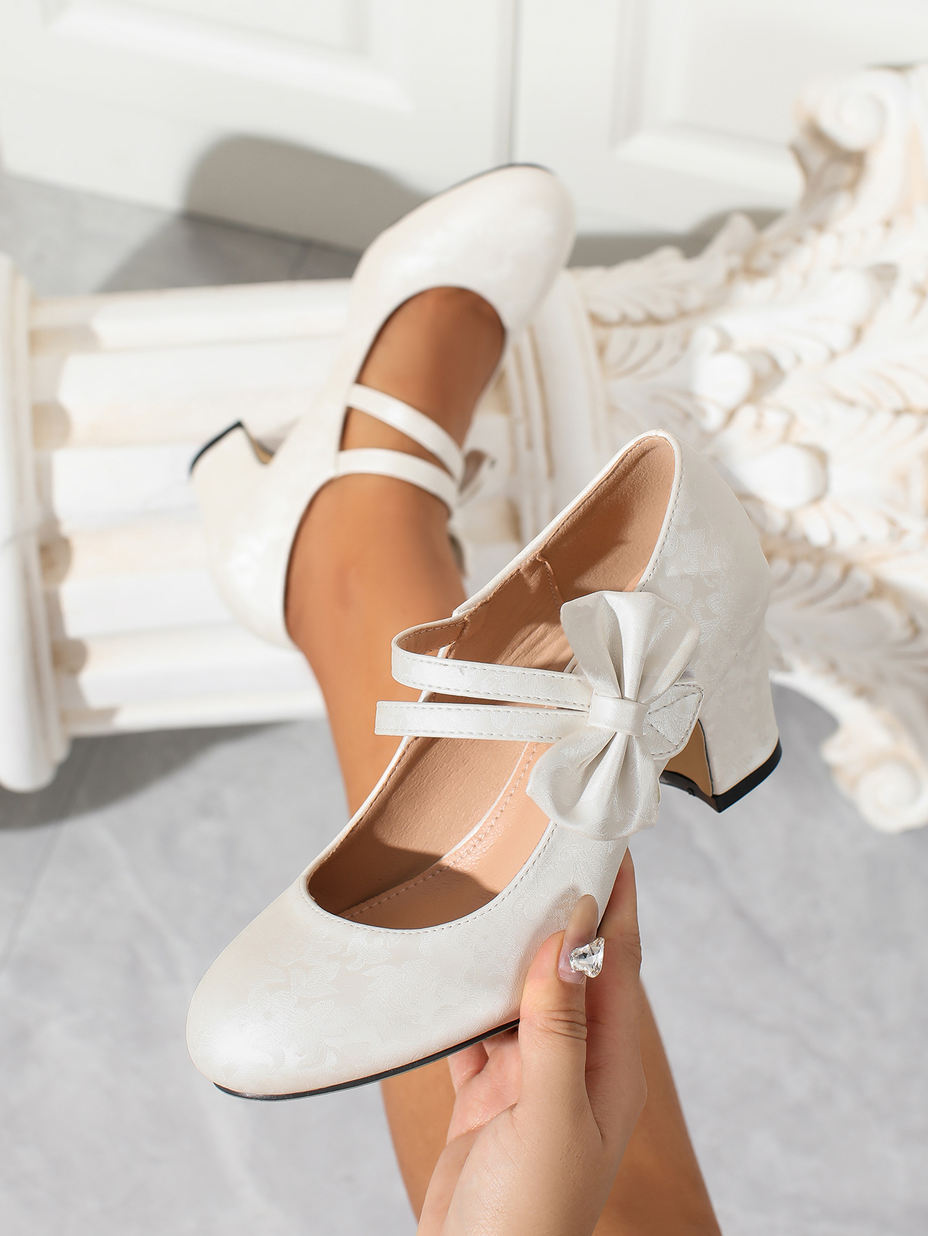 Grote dames schoenen met strik - Women Formal Office Wear Shoes recensie en prijs
