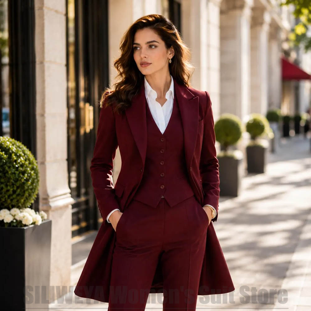 Modevrouwen 3-delig pak Elegan - Women'S Formal Wear Pants Suit recensie en prijs