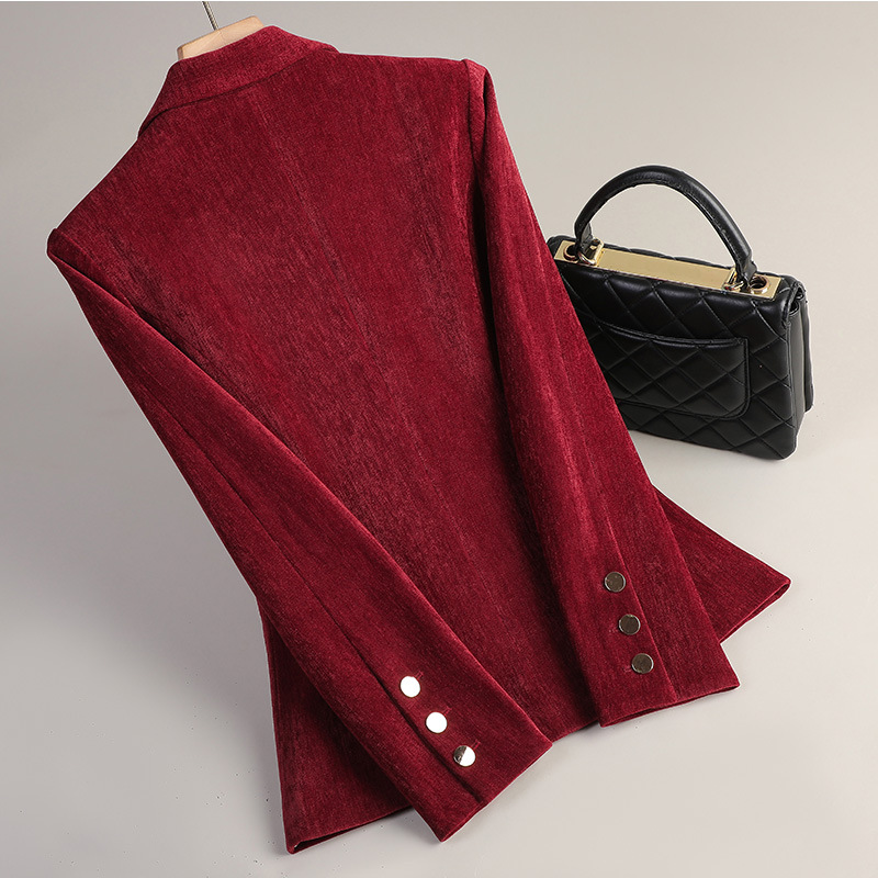 Geelgouden fluwelen blazer Dam - Women'S Formal Wear Jackets recensie en prijs