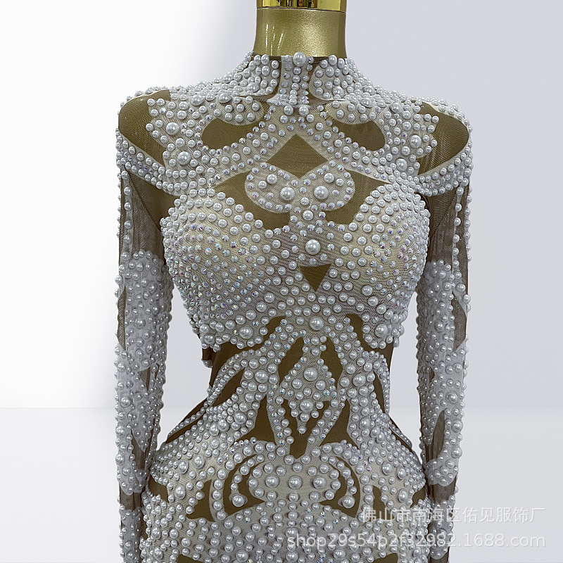 Luxe Hot Bead Perspective Mesh - Women Formal Wear H&M recensie en prijs