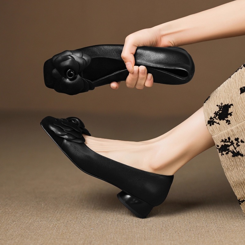 Franse Kitten Heel Color Block - Kitten Heel Women recensie en prijs