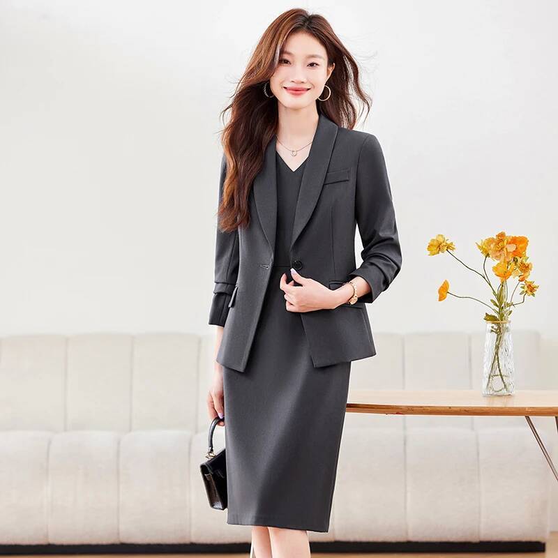 Hoge kwaliteit stof damespakke - Women'S Formal Wear Jackets recensie en prijs