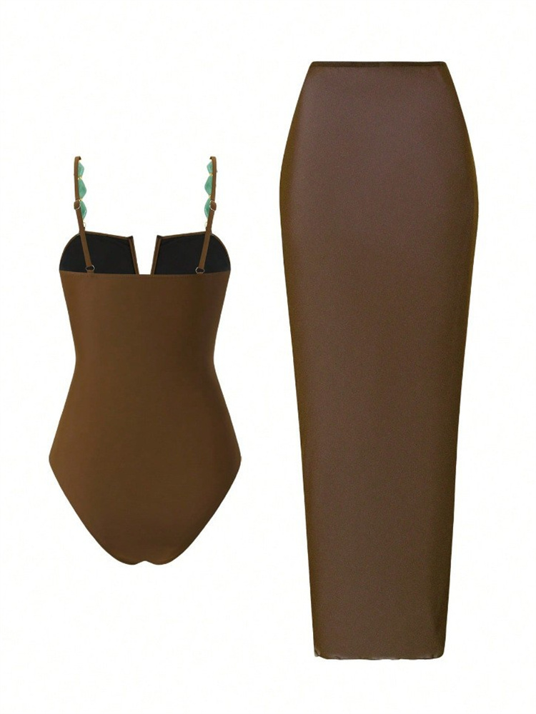 Vintage Koffiekleurige Mesh La - Pencil Skirt Midi recensie en prijs