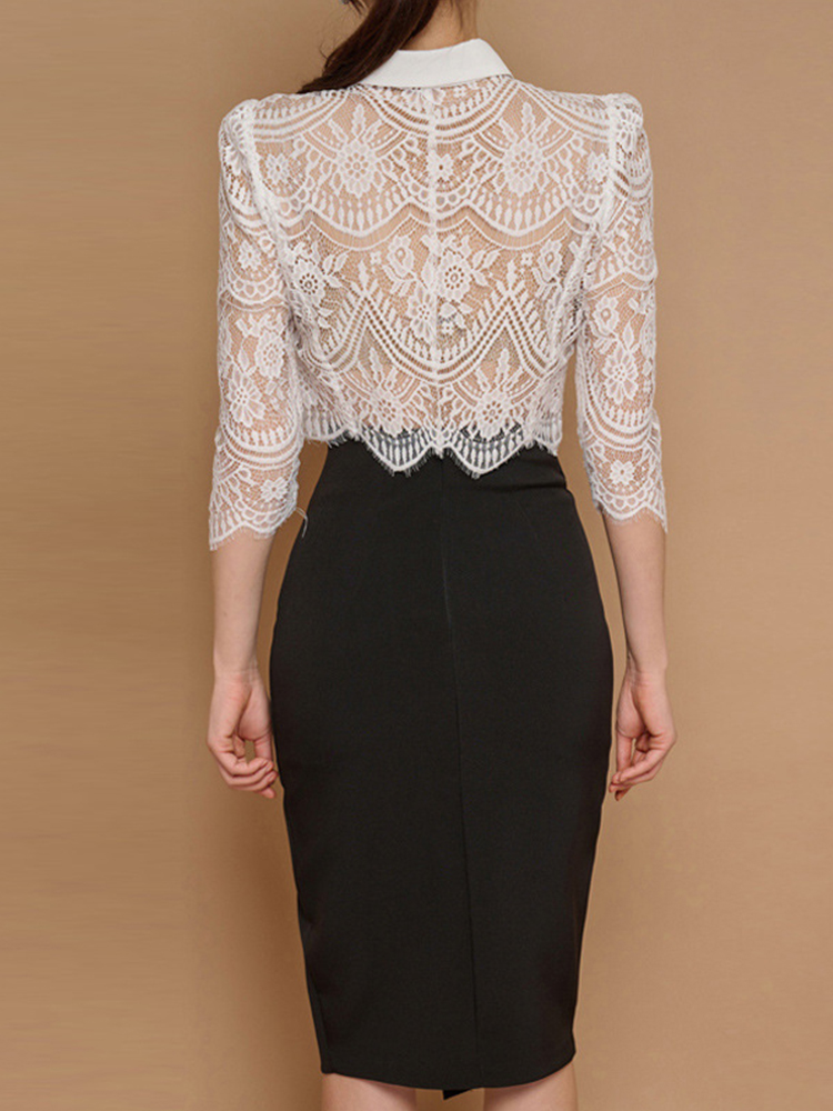 Zomer sexy 2-delige outfit ele - Pencil Skirt Midi recensie en prijs