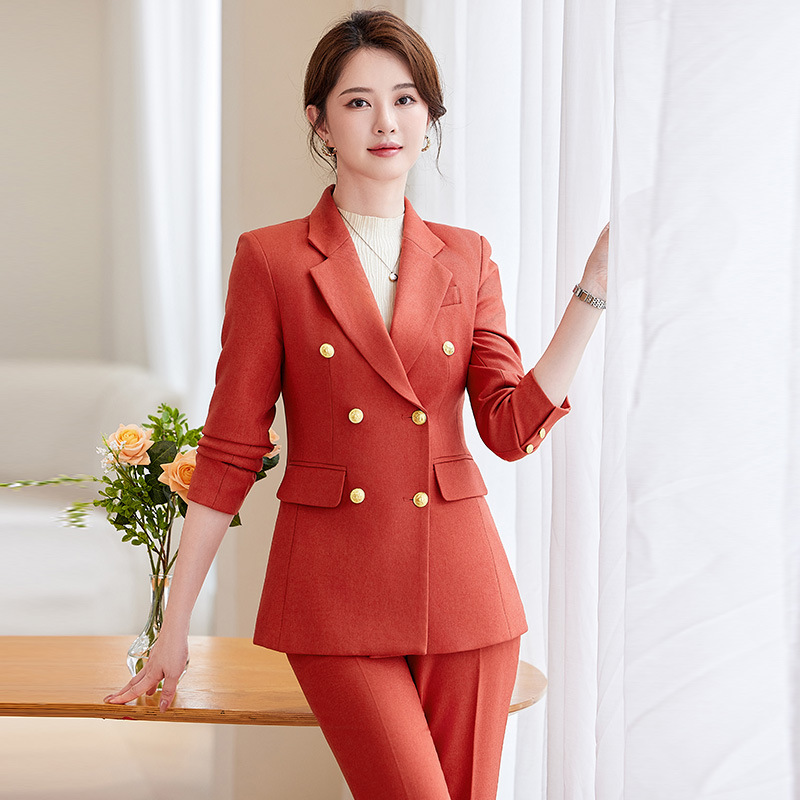 Marineblauwe pakset voor dames - Women'S Formal Wear Pants Suit recensie en prijs
