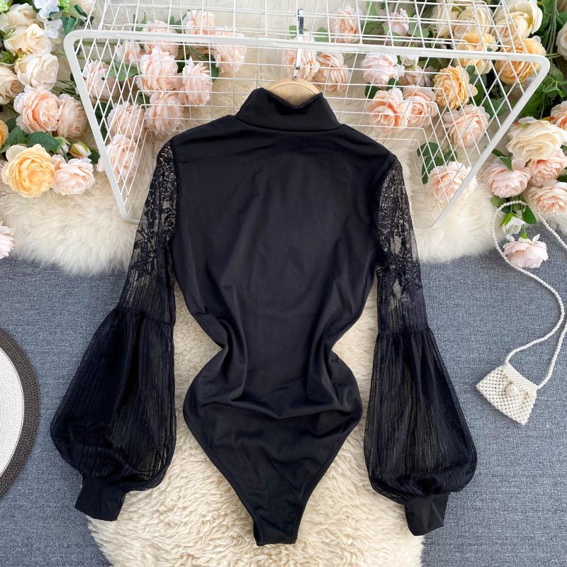 Sexy Lantaarn Lange Mouw Hoge  - Women'S Formal Wear Jumpsuit recensie en prijs