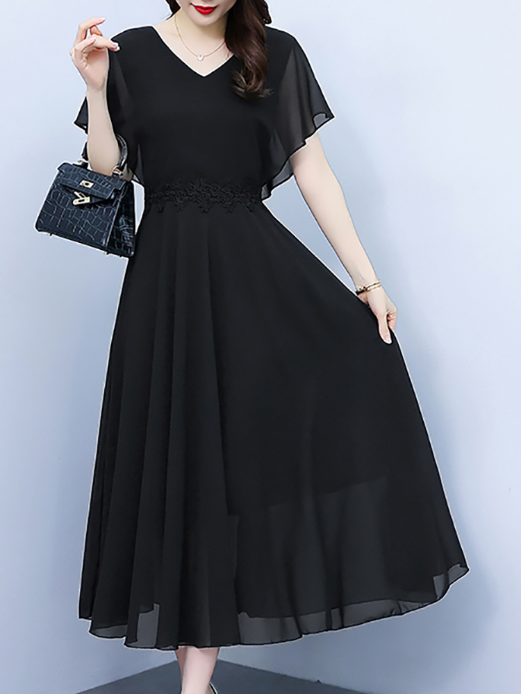 Zomer Wit Chiffon Elegant Fees - Formal Wear Gowns For Women recensie en prijs