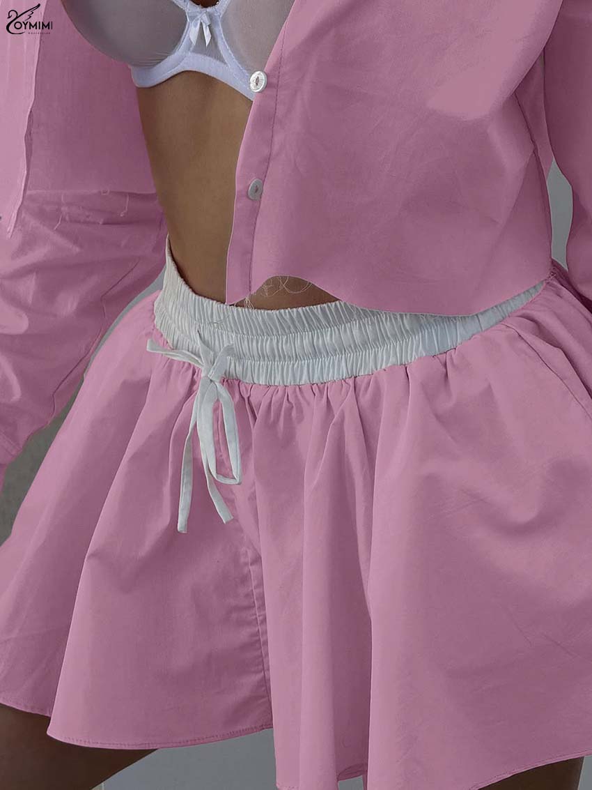 Oymimi Mode Roze Katoenen 2-de - Pencil Skirt Midi recensie en prijs