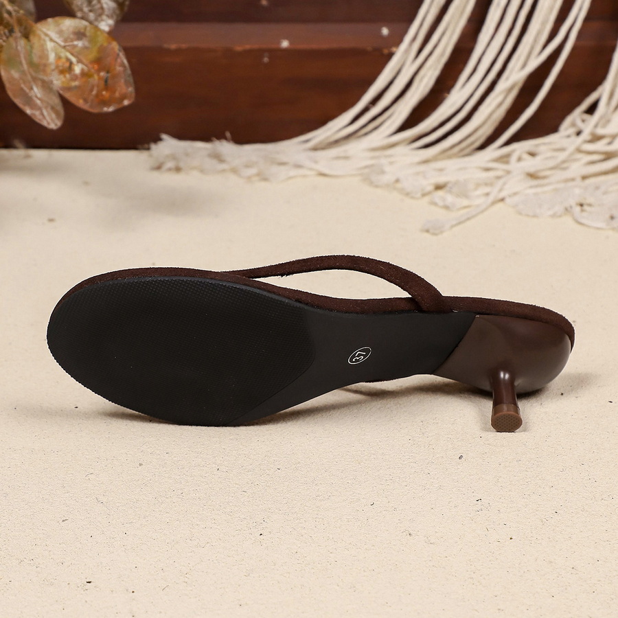 Nieuwe imitatie suède sandalen - Kitten Heel Women recensie en prijs