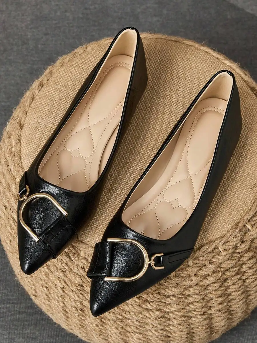 Elegante zwarte damesschoenen  - Women Formal Office Wear Shoes recensie en prijs