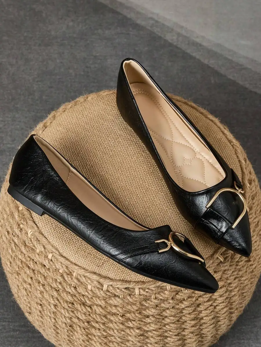 Elegante zwarte damesschoenen  - Women Formal Office Wear Shoes recensie en prijs