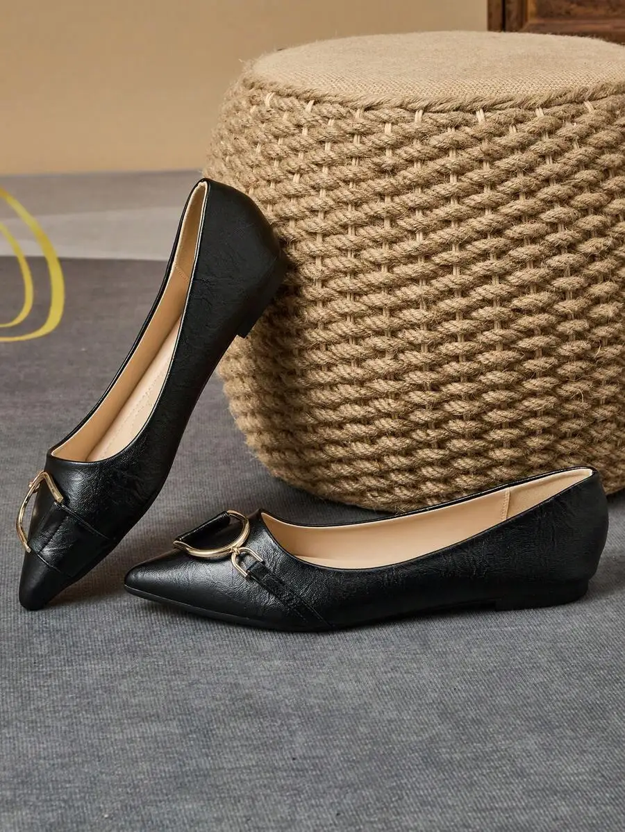 Elegante zwarte damesschoenen  - Women Formal Office Wear Shoes recensie en prijs