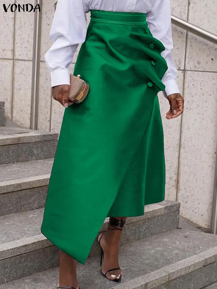 Plus Size Satijnen Rokken VOND - Pencil Skirt Midi recensie en prijs