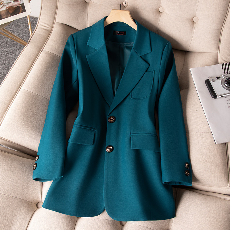 Blauw Zwart Groen Vrouwen Form - Women'S Formal Wear Jackets recensie en prijs